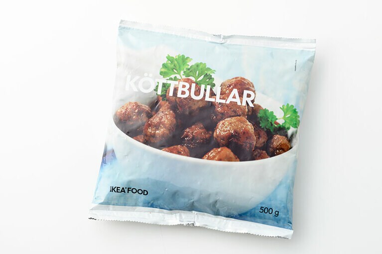 KÖTTBULLAR「ミートボール」799円(500g、税込)。