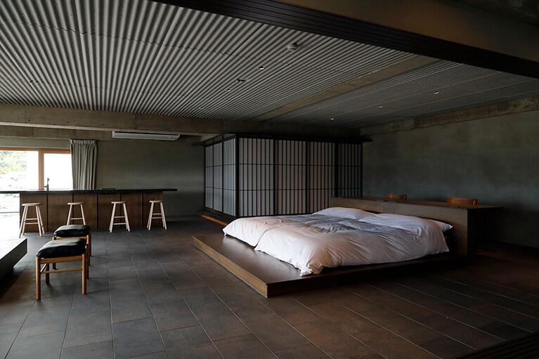 松本本箱［長野／浅間温泉］松本本箱客室。