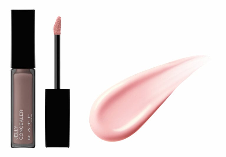 PK 月酔。血色を盛れるピンク系。強いピンクでなく柔らかいベージュピンクなので、肌に自然になじむ。