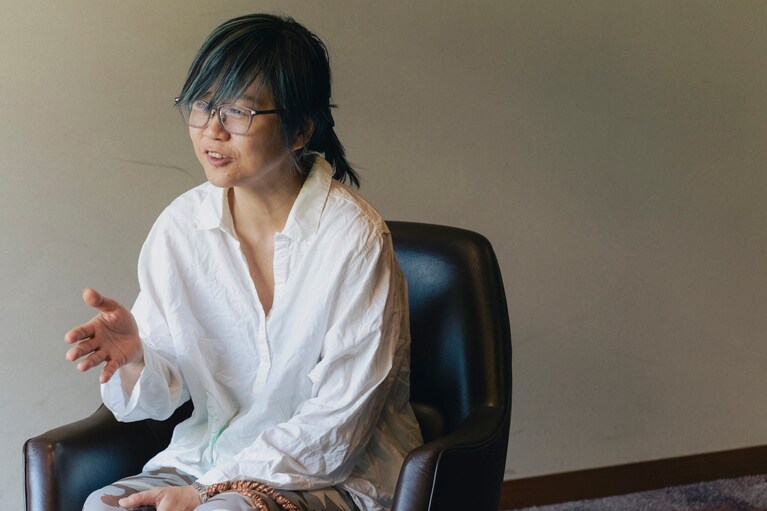 佐久間裕美子さん。