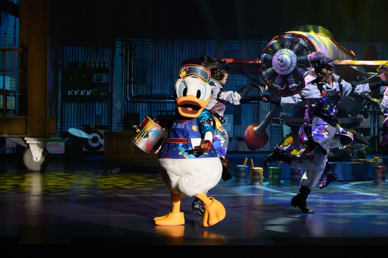 塗装係のドナルドが登場