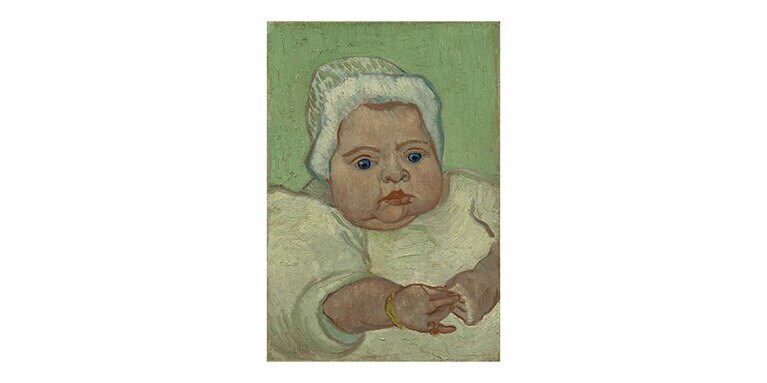 フィンセント・ファン・ゴッホ《マルセル・ルーランの肖像》1888年 油彩／カンヴァス ファン・ゴッホ美術館蔵 Van Gogh Museum, Amsterdam (Vincent van Gogh Foundation)