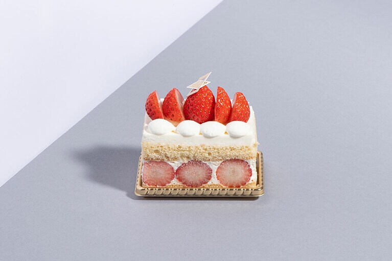 「ショートケーキ」730円。