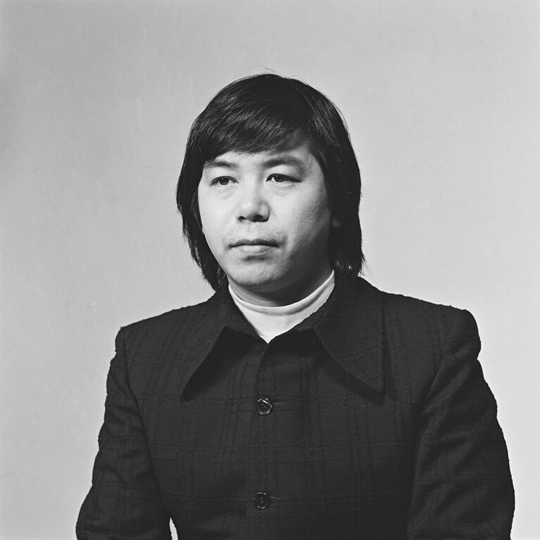 赤塚不二夫さん。1972年撮影。©文藝春秋