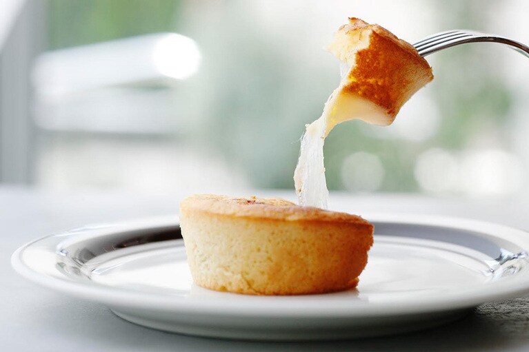 モッツァレラチーズがよく伸びる！