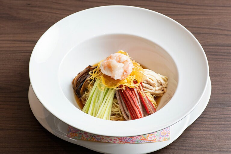 「五目冷やし中華」1,870円。