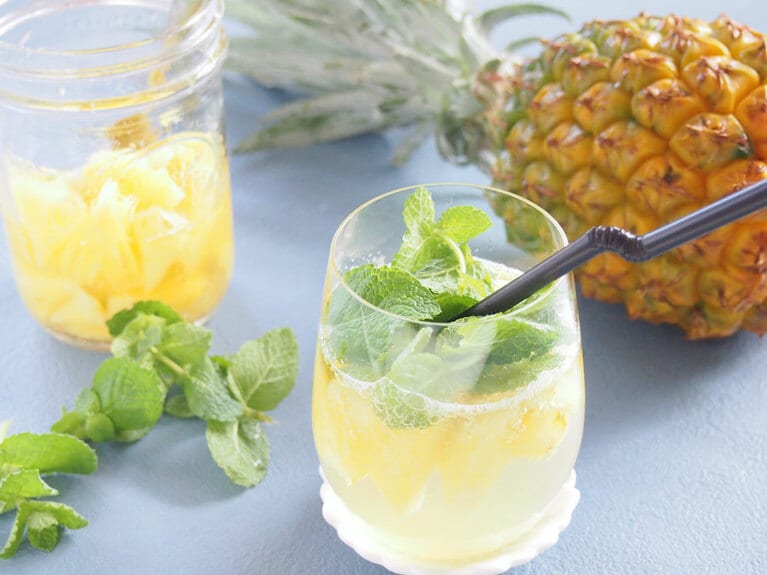 パイナップルのスカッシュ。