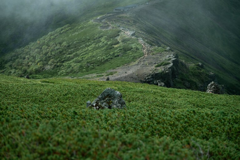 長野県・硫黄岳の旅＜硫黄岳のピークへ＞