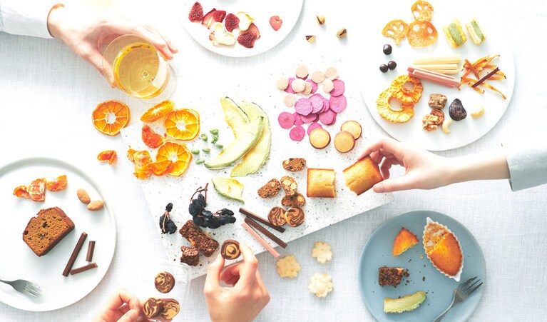 Ibox(おやつ8個入り) 1,980円。届く頻度は2週に1回か、4週に1回か選べる。