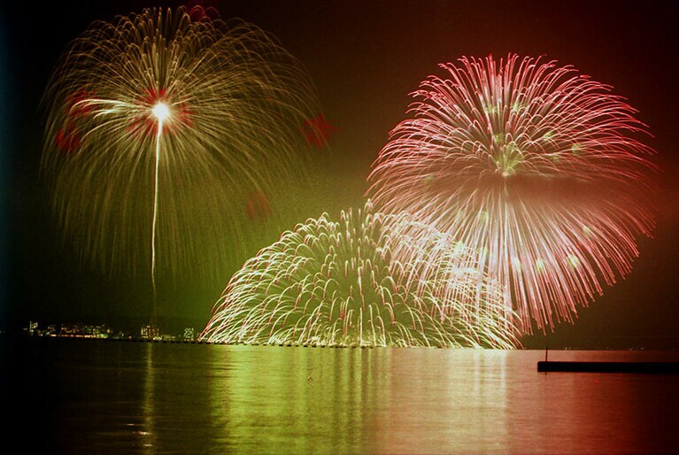 【石川県】和倉名物三尺玉 北陸中日夏花火。