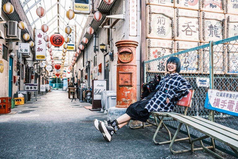 アート作品だけでなく、昭和にタイムスリップしたかのような呑龍横丁といったスポットも。アレコレ散策してみるのもおすすめだ。