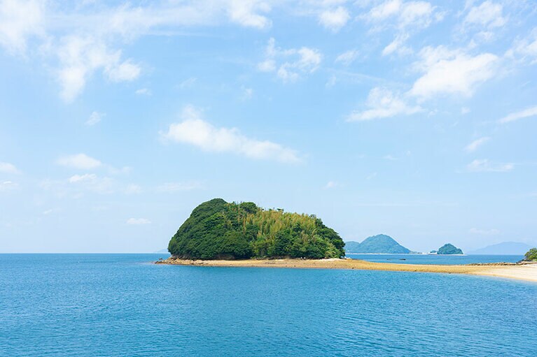 真宮島エンジェルロード。