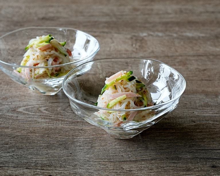 ガラスのうつわとおいしい簡単料理【4】。