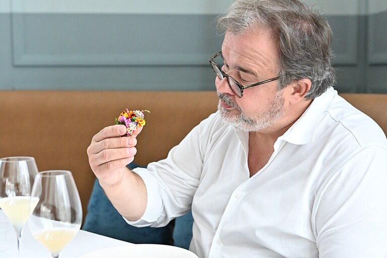 目でも楽しむ。