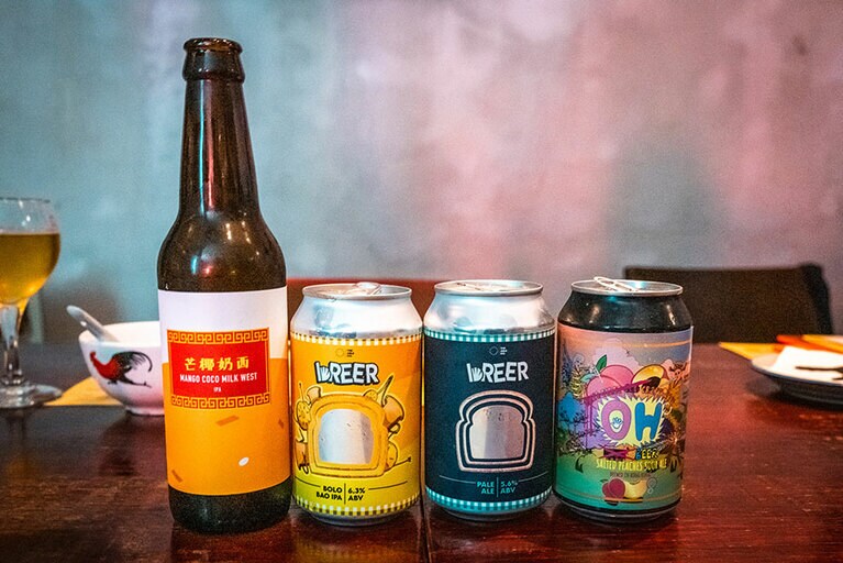 クラフトビールはラベルデザインもかわいいものばかり。