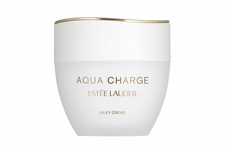 エスティ ローダー アクア チャージ 薬用ミルキー クリーム 50mL 9,900円（医薬部外品）。