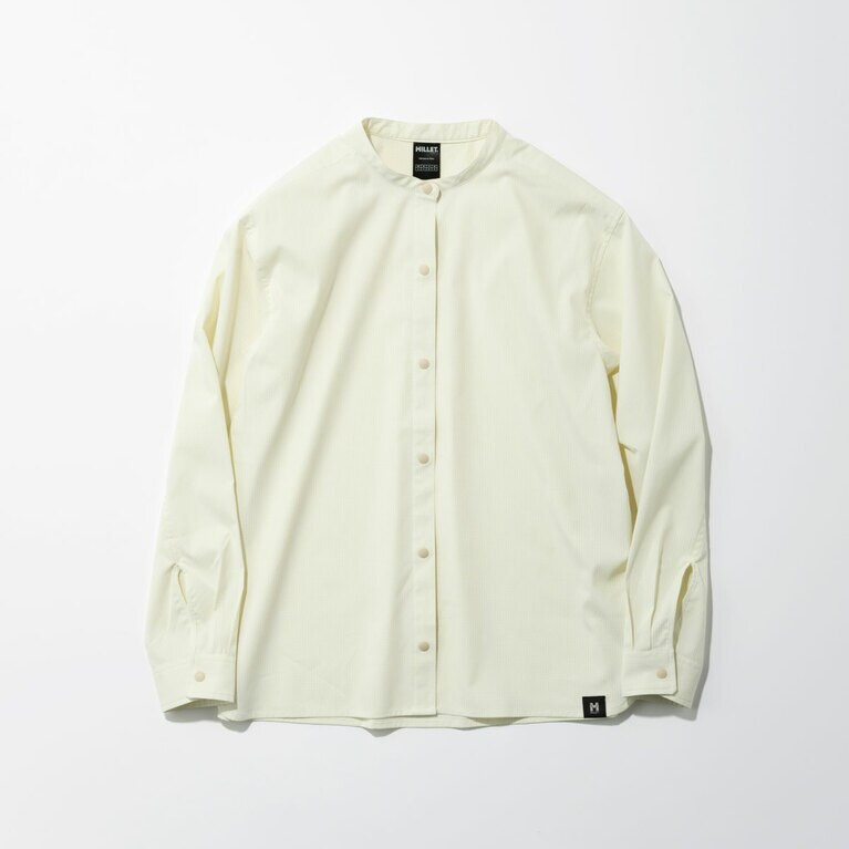 ミレー“インセクト バリヤー チェック スタンドシャツ”／15,400円。