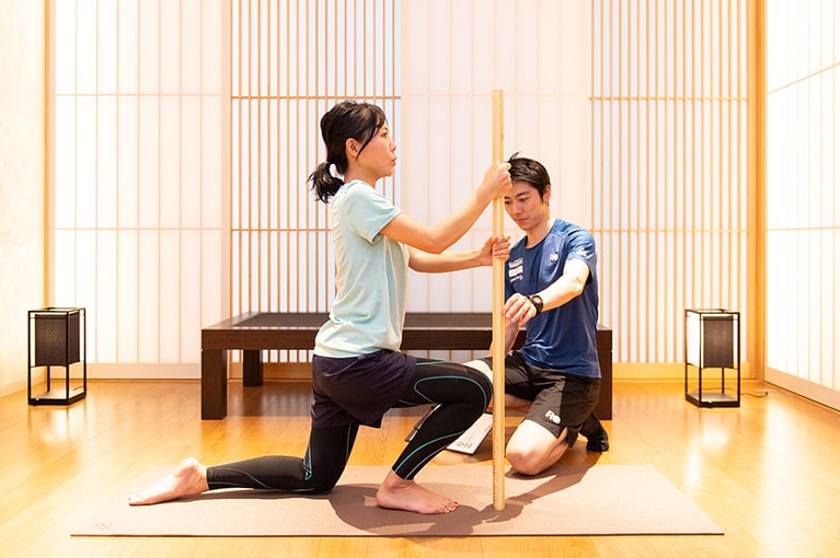 身体の癖や使い方を見直すことで、より深く呼吸ができるようになる。