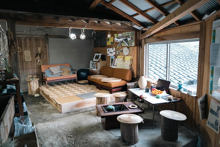 七島藺工房ななつむぎ。