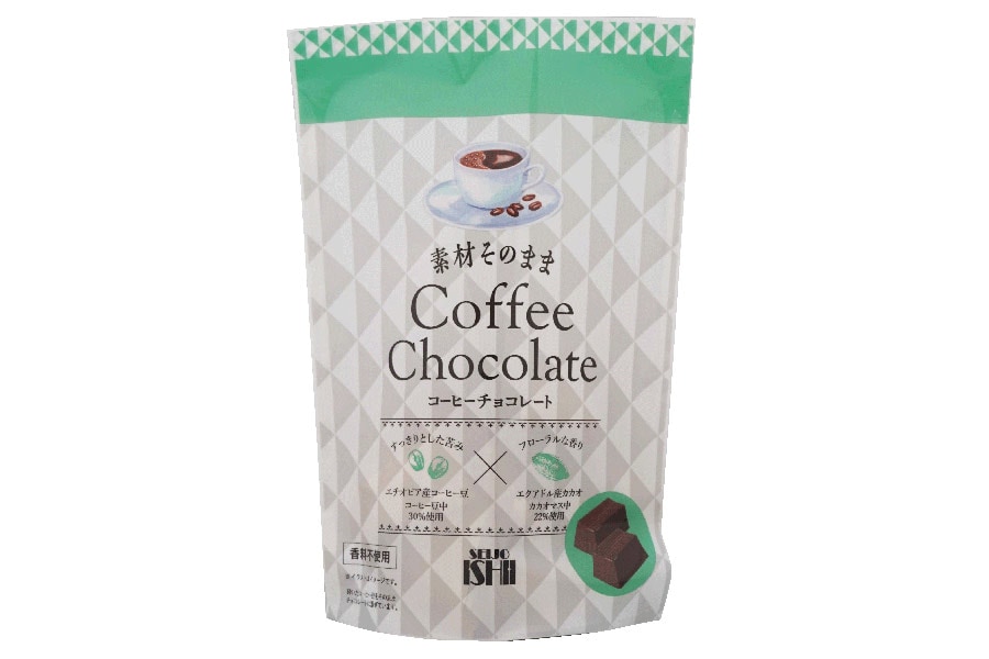 成城石井 素材を味わうコーヒーチョコレート(エチオピアコーヒー&エクアドル産カカオ) 180グラム 990円。