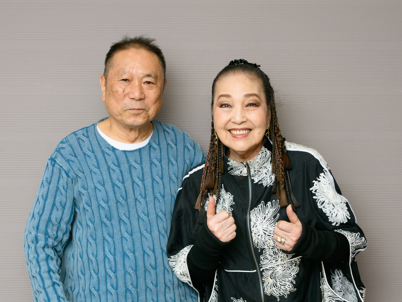 左：近田春夫さん、右：湯川れい子さん。