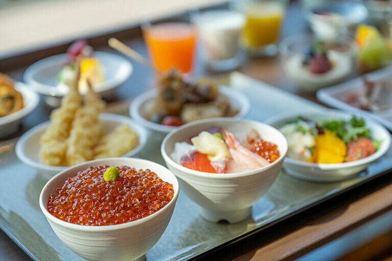 ラビスタ東京ベイ［東京／豊洲］朝食ビュッフェ。