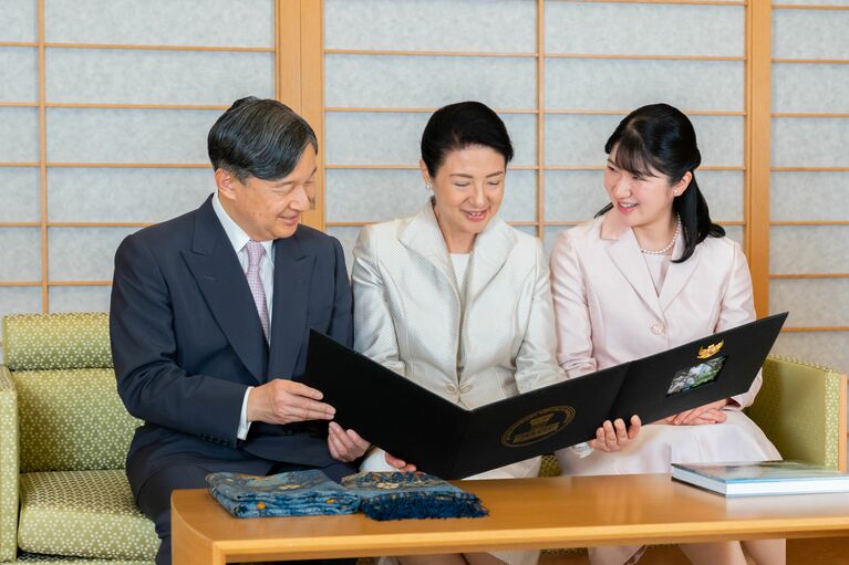 2023年、雅子さまのお誕生日に際してのご近影　宮内庁提供