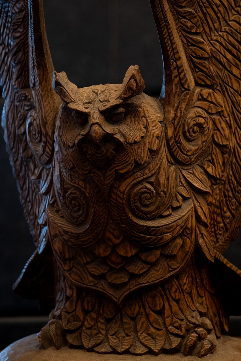 館内には卓越した作家たちの作品をふんだんに展示。