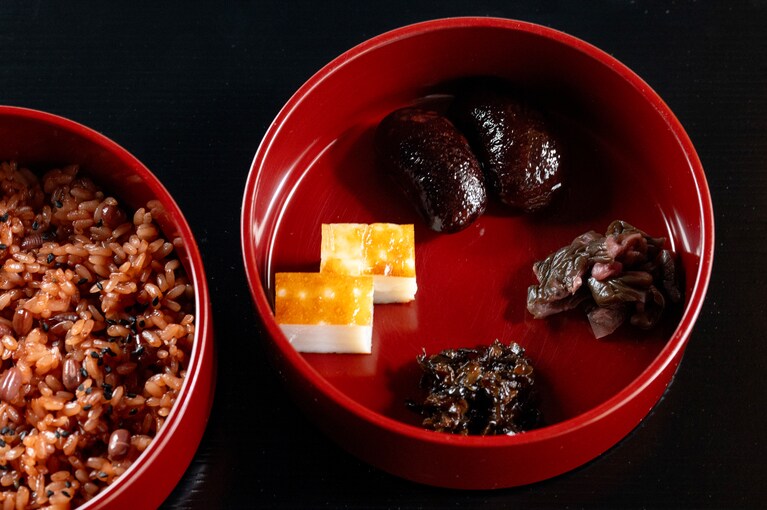 もう1段にはおかず入っています。