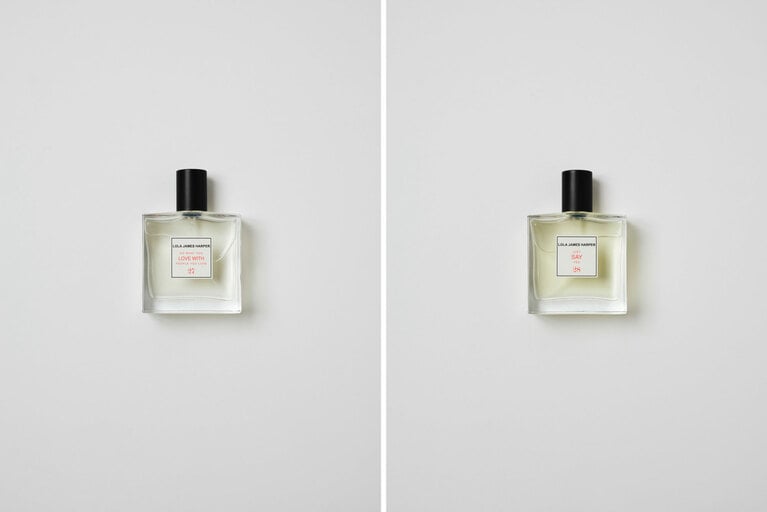 写真左から、オードトワレ #27 DO WHAT YOU LOVE WITH PEOPLE YOU LOVE 50ml 15,400円、オードトワレ #28 JUST SAY YES 50ml 15,400円。