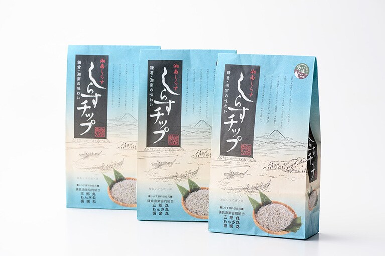 【神奈川県】大森商店の「湘南しらすチップ」500円(100g)。
