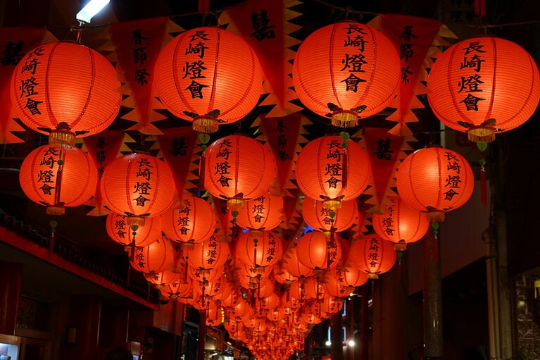 【長崎県】長崎ランタンフェスティバル。