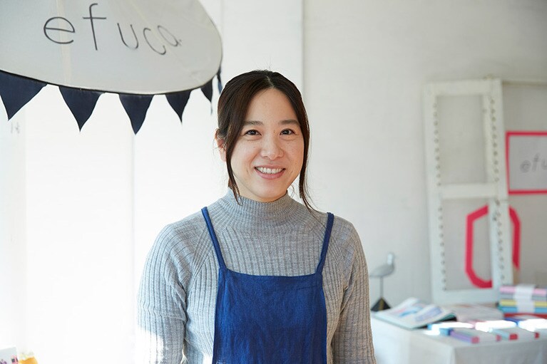 お菓子作家・絵本作家のイトウユカさん。