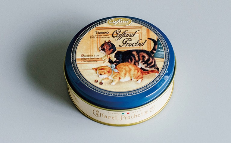 カファレルのチョコラティーノ(ネコ)。7粒入 1,300円。