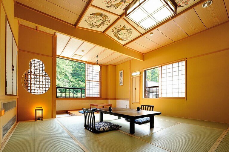 ひなの宿ちとせ［新潟／松之山温泉］12.5畳和室。