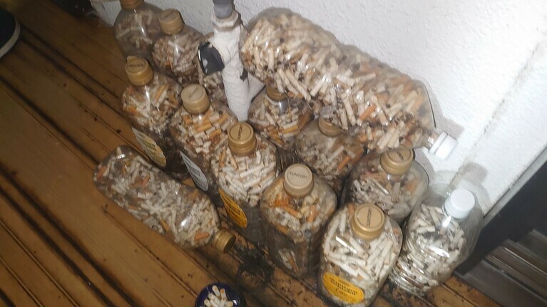 「行方不明展」の展示物　Ⓒ行方不明展製作委員会