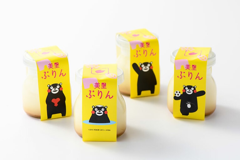 【熊本】スイーツ工房きこりの「美里ぷりん」2,500円(6個入り・各100ml)。