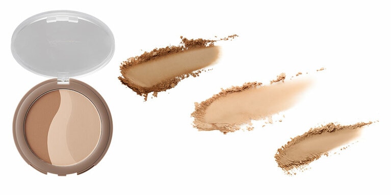 リリミュウ シアーマットシェーディング。赤黒くなりにくい3色の02 ベージュトーン 1,760円／コージー本舗