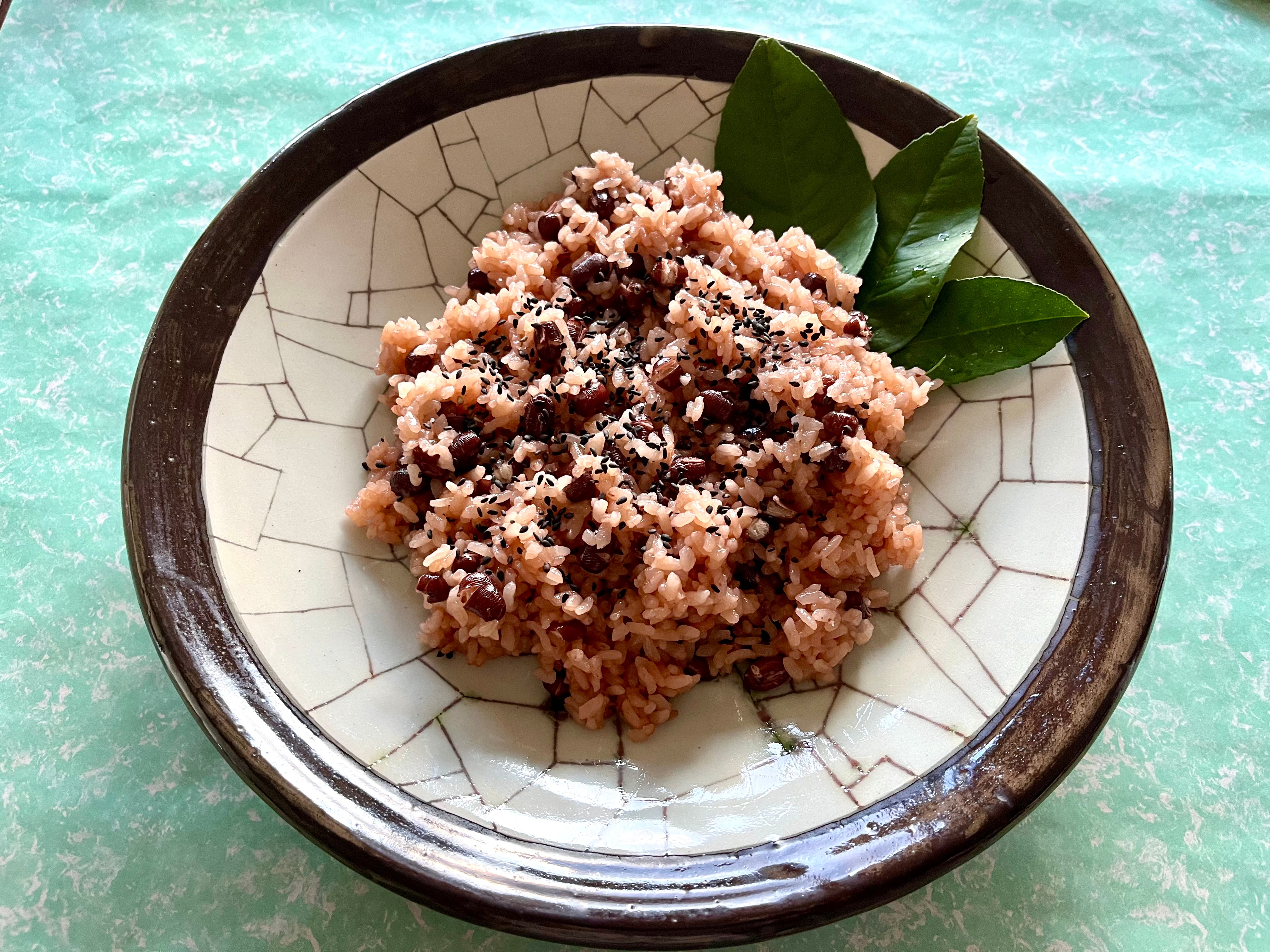 お赤飯。