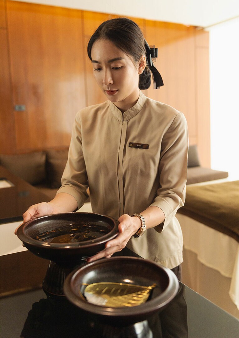 メニュー豊富な「アナンタラ・スパ」。 