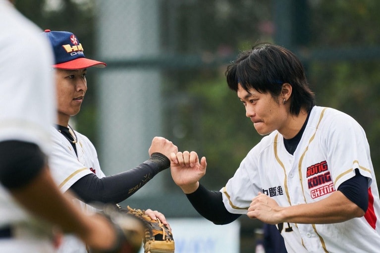 野球選手としても活躍するトニー・ウーさん。