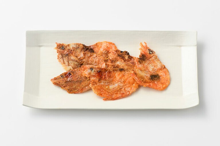 越前甘えびから揚げせんべい 6g(2～3枚)×8袋 1,800円／越前海鮮倶楽部