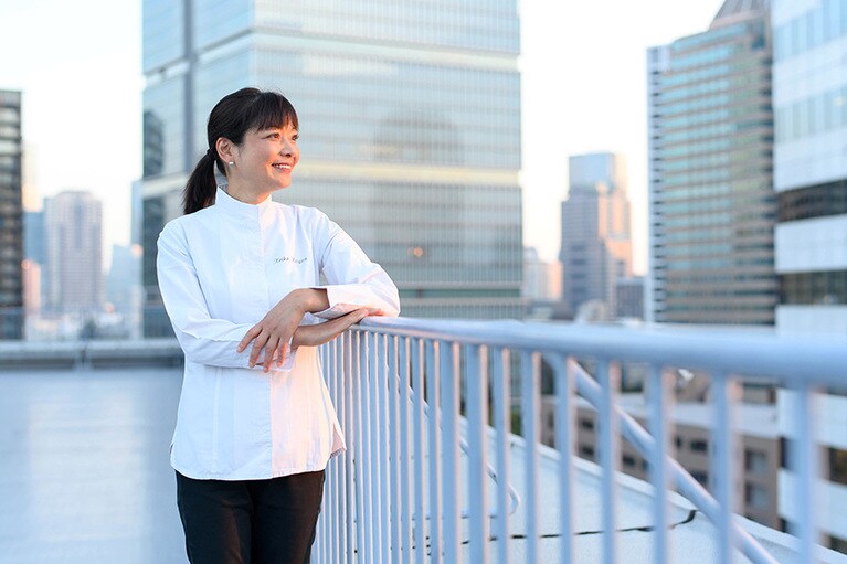 長江桂子さん。