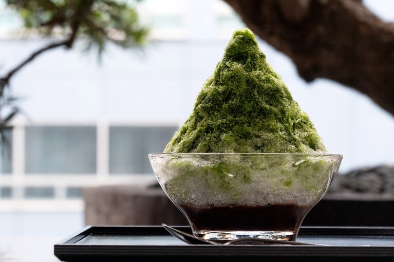 「宇治金時」1,980円。小サイズもあり、1,650円。9月30日（火）まで。