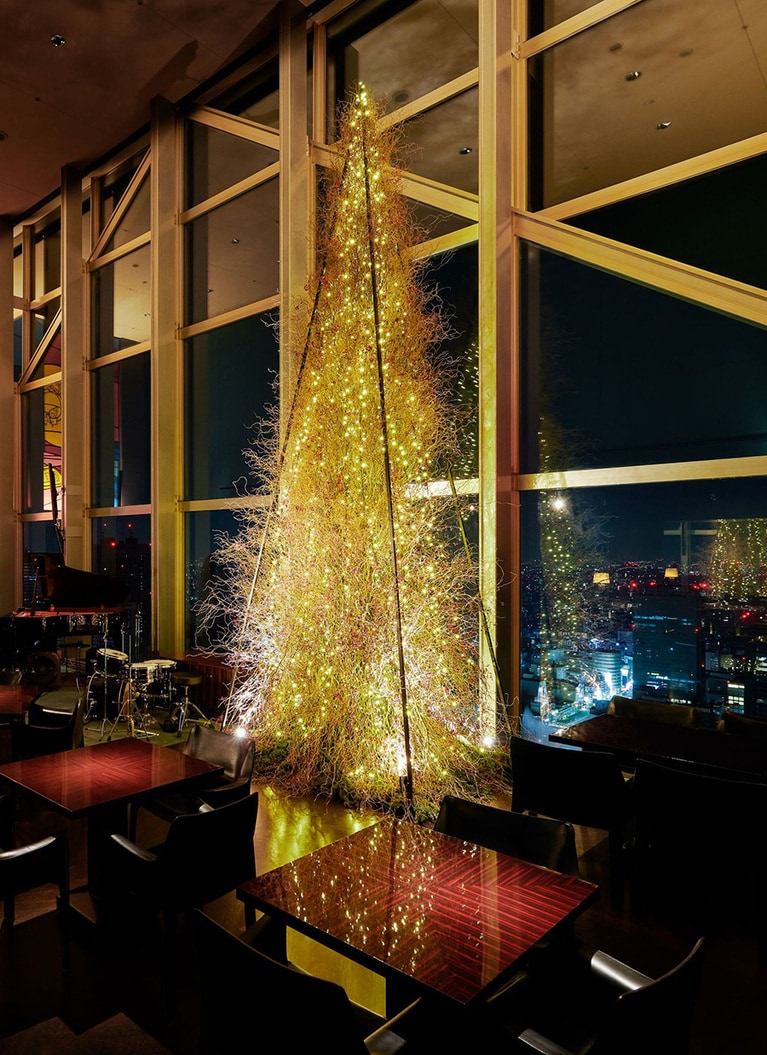 「パークハイアット東京」の過去のクリスマスツリー。