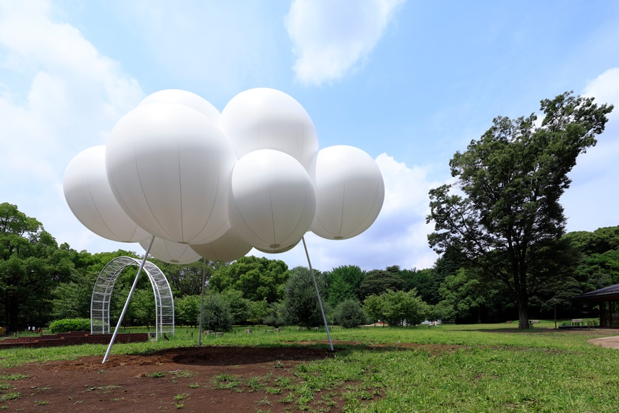 Cloud pavilion(雲のパビリオン) 設計：藤本壮介　撮影：木奥恵三