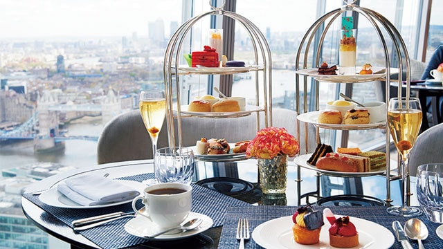ロンドンを見下ろす摩天楼で満喫する 「アジア風」のアフタヌーンティー