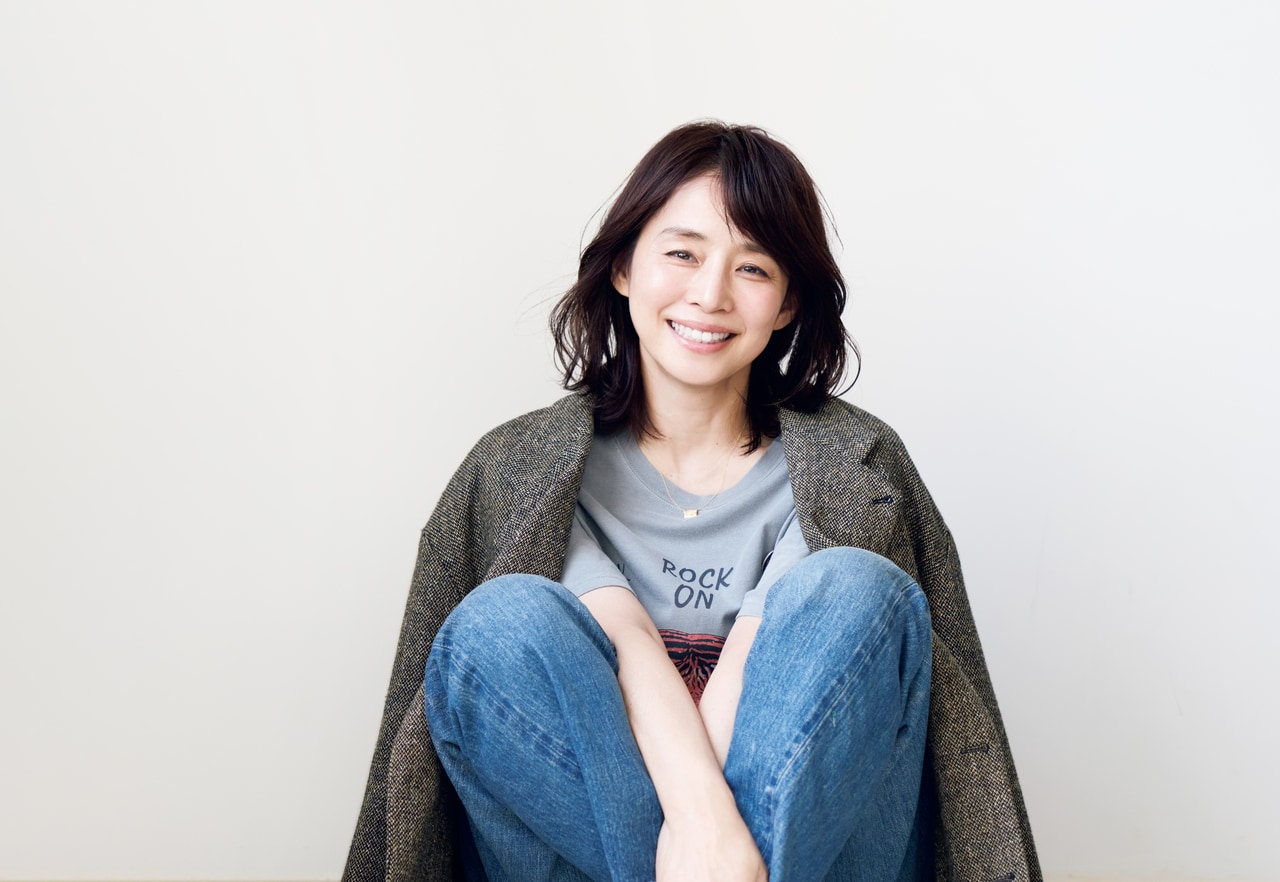 石田ゆり子さん。