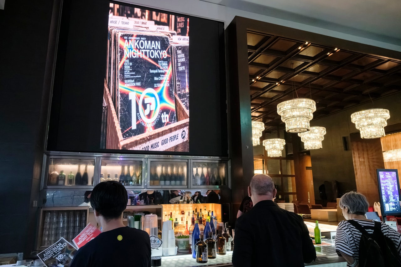 記念すべき10周年「ANKOMAN NIGHT TOKYO 10th ANNIVERSARY PARTY」の様子。