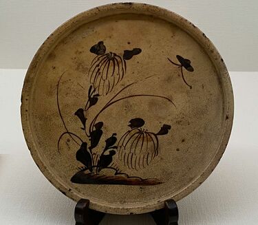 【年中無休】 グアテマラ 19世紀 鹿の絵の皿 導き出さ 民藝 1800年 - 1900年